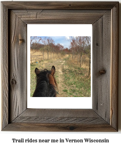 trail rides near me in Vernon, Wisconsin